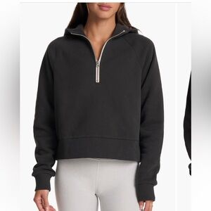 Vuori NEW Restore organic cotton blend half zip hoodie